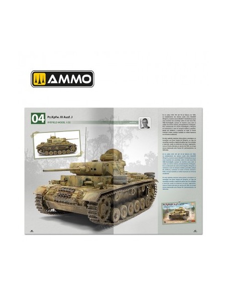 Cómo Pintar Tanques Alemanes de Mediados de la 2GM (FEB 1943 - SEP 1944) (Bilingüe)