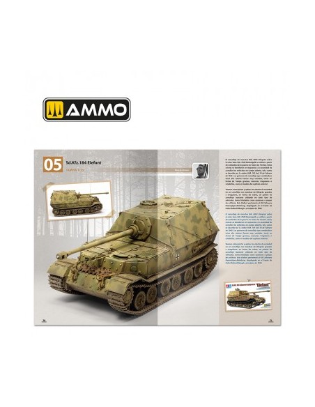 Cómo Pintar Tanques Alemanes de Mediados de la 2GM (FEB 1943 - SEP 1944) (Bilingüe)