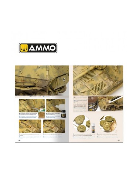 Cómo Pintar Tanques Alemanes de Mediados de la 2GM (FEB 1943 - SEP 1944) (Bilingüe)