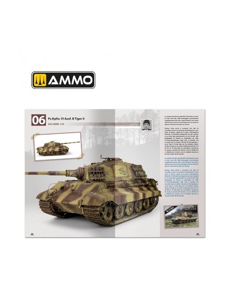 Cómo Pintar Tanques Alemanes de Mediados de la 2GM (FEB 1943 - SEP 1944) (Bilingüe)