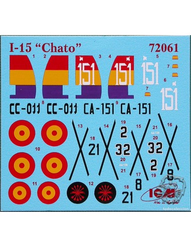 I-15 "Chato" Spanish Air Force biplane fighter