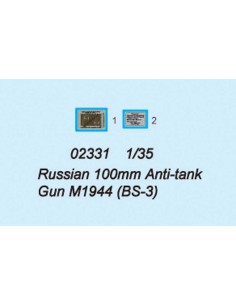 Russian 100mm Anti-tank Gun M1944 (BS-3) 2