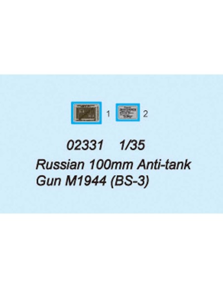 Russian 100mm Anti-tank Gun M1944 (BS-3)