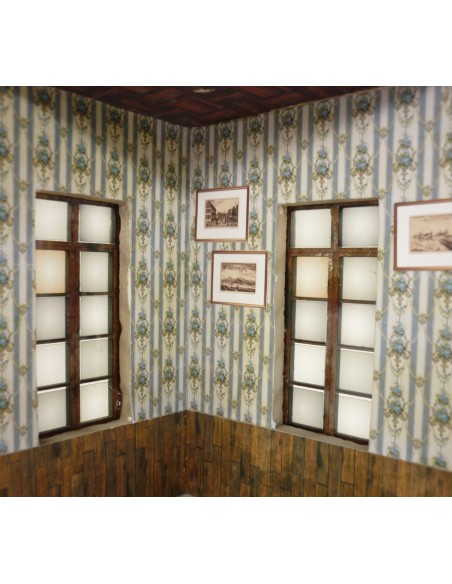 BASE DE DIORAMA: ESQUINA DE EDIFICIO 1/35