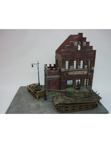 BASE PARA DIORAMA: MERCADO 1/35