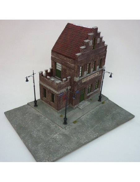 BASE PARA DIORAMA: MERCADO 1/35