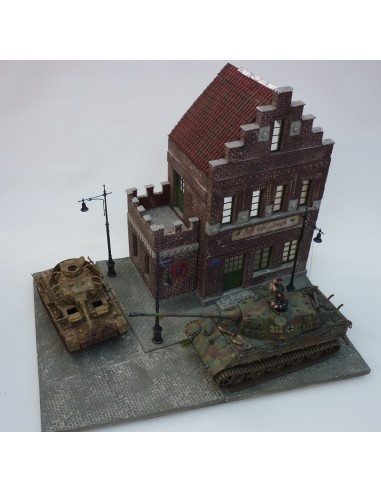 BASE PARA DIORAMA: MERCADO 1/35