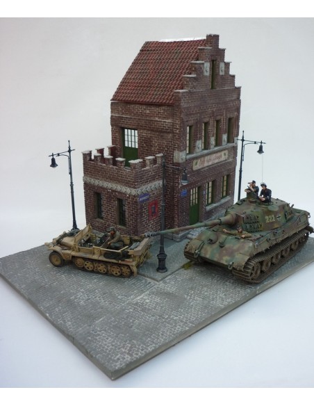BASE PARA DIORAMA: MERCADO 1/35