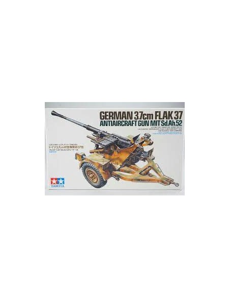 German 3.7cm Flak 37 Anti-Aircraft Gun