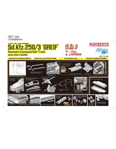 Sd.Kfz.250/3 "Greif" Rommel's Command...