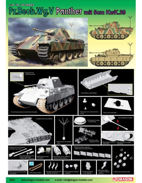 Pz.Beob.Wg.V Panther mit 5cm Kw.K.39/1