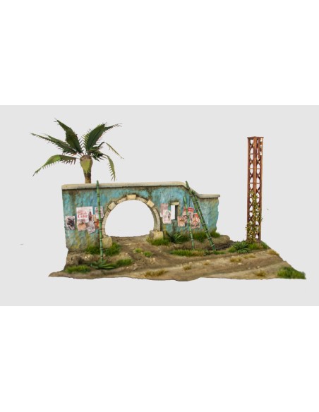 BASE DE DIORAMA: CARRETERA DE VIETNAM