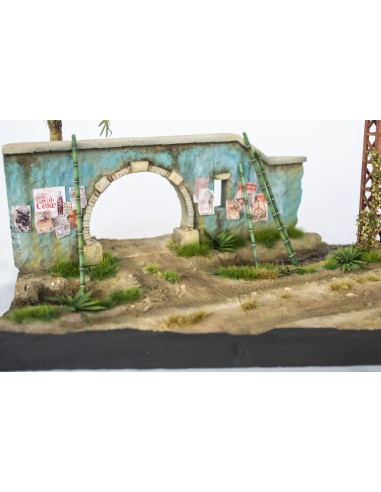 BASE DE DIORAMA: CARRETERA DE VIETNAM