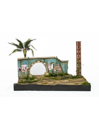 BASE DE DIORAMA: CARRETERA DE VIETNAM