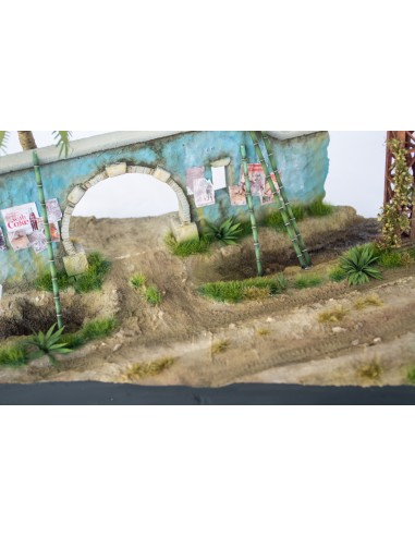 BASE DE DIORAMA: CARRETERA DE VIETNAM