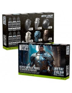 SET PINTURA METÁLICA - PLATA 2