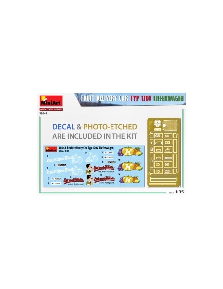 Fruit Delivery Van Typ 170V Lieferwagen