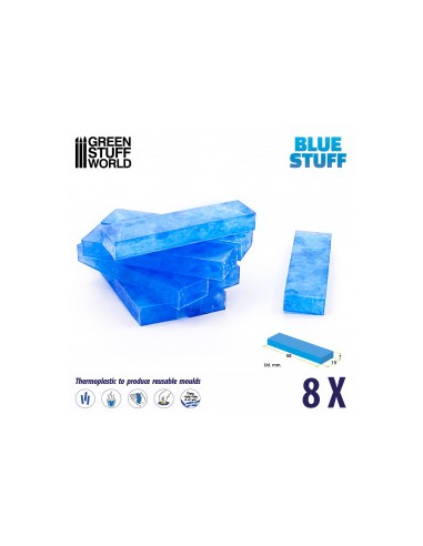 BLUE STUFF REUTILIZABLE (8 BARRAS)