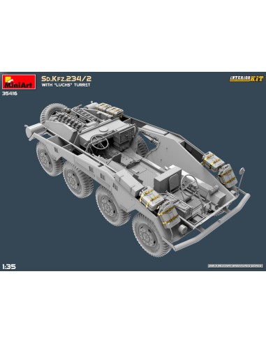 Sd.Kfz.234/2 With 'Luchs' Turret Interior Kit