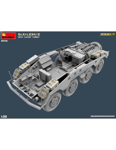 Sd.Kfz.234/2 With 'Luchs' Turret Interior Kit