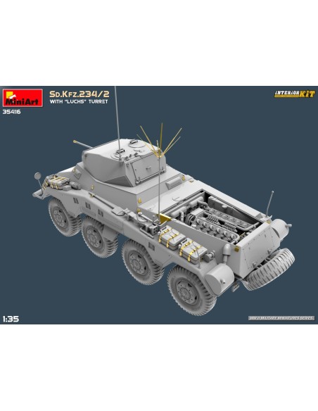 Sd.Kfz.234/2 With 'Luchs' Turret Interior Kit