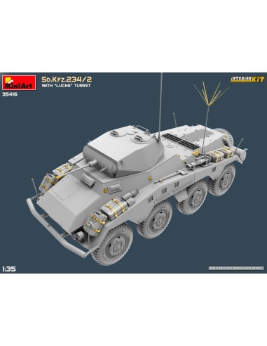 Sd.Kfz.234/2 With 'Luchs' Turret Interior Kit