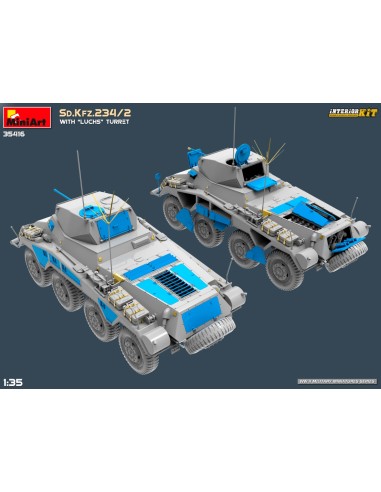 Sd.Kfz.234/2 With 'Luchs' Turret Interior Kit