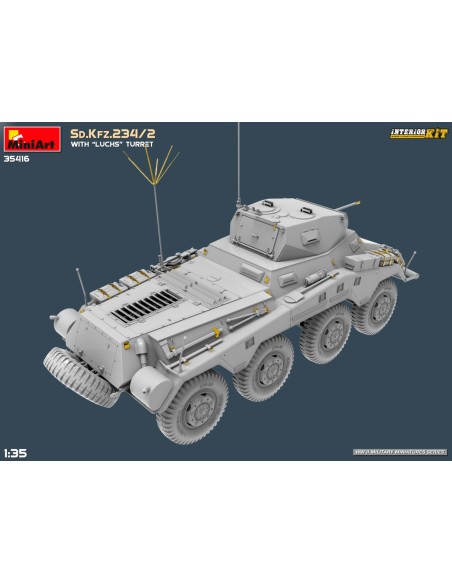 Sd.Kfz.234/2 With 'Luchs' Turret Interior Kit