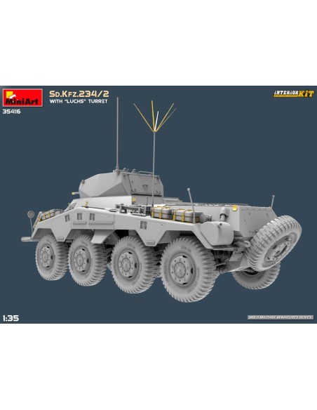 Sd.Kfz.234/2 With 'Luchs' Turret Interior Kit