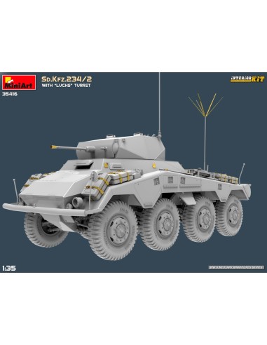 Sd.Kfz.234/2 With 'Luchs' Turret Interior Kit