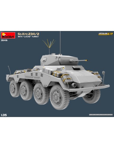 Sd.Kfz.234/2 With 'Luchs' Turret Interior Kit
