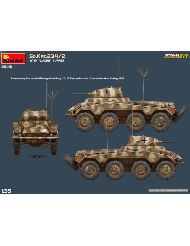 Sd.Kfz.234/2 With 'Luchs' Turret Interior Kit