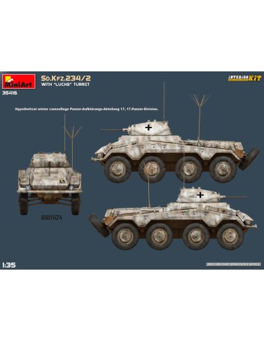 Sd.Kfz.234/2 With 'Luchs' Turret Interior Kit