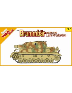 German Sd.Kfz.166 Brummbar (late production) and German...
