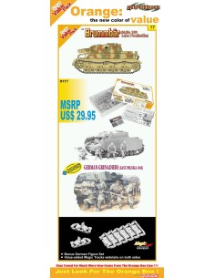 German Sd.Kfz.166 Brummbar (late production) and German... 2