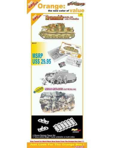 German Sd.Kfz.166 Brummbar (late production)...