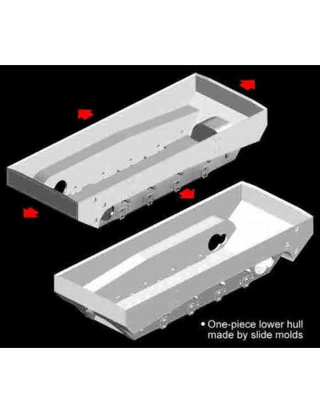 Panzerfahre Fahrendeck mit Genpanzerter Landwasserschlepper (Prototype Nr.II)