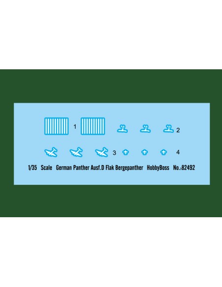 German Panther Ausf. D Flak Bergepanther