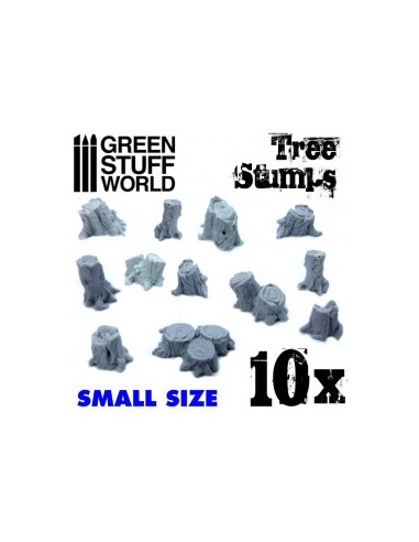 SET RESINA TOCONES PEQUEÑOS