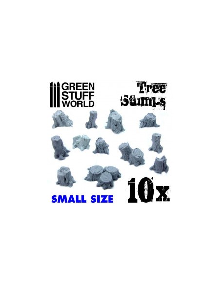 SET RESINA TOCONES PEQUEÑOS