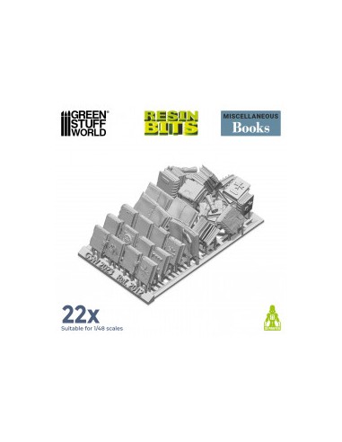 SET LIBROS DE RESINA