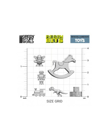 SET RESINA JUGUETES NIÑOS