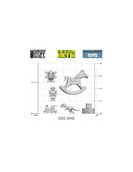 SET RESINA JUGUETES NIÑOS