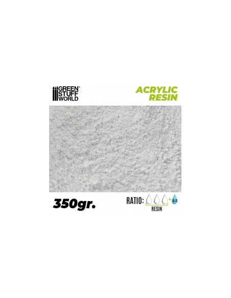 RESINA ACRÍLICA POLVO 350 gr.