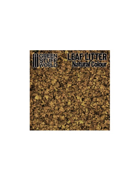 HOJAS MODELISMO COLOR NATURAL