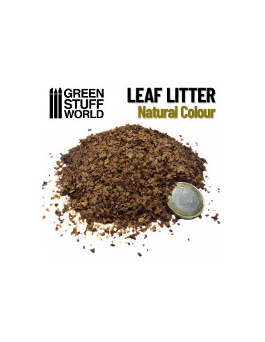 HOJAS MODELISMO COLOR NATURAL