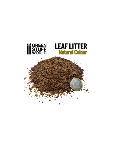 HOJAS MODELISMO COLOR NATURAL