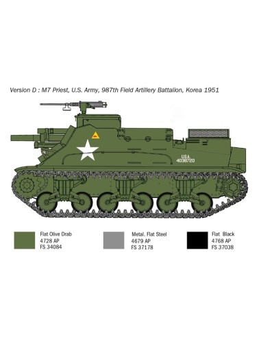 M7 Priest Howitzer Motor Carriage LEER DECRIPCION