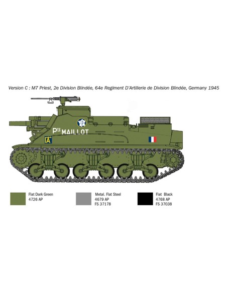 M7 Priest Howitzer Motor Carriage LEER DECRIPCION