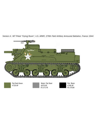 M7 Priest Howitzer Motor Carriage LEER DECRIPCION